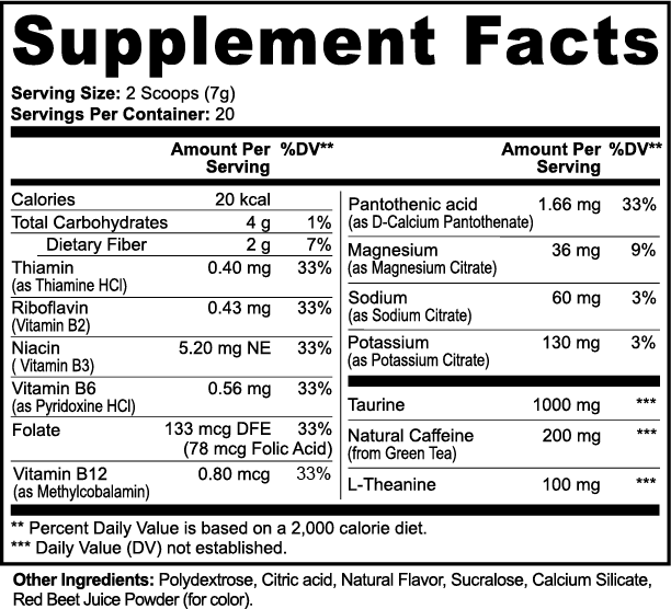 GGNeuro Brain Supplement (Strawberry Shortcake)